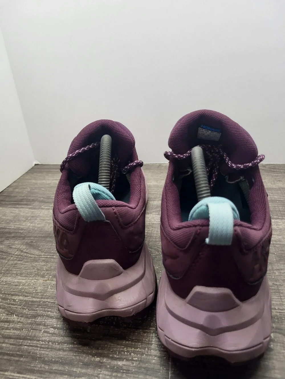 Hoka One Anacapa Low GTX Waterproof Purple Hiking Shoes Sneakers Womens 10.5 B